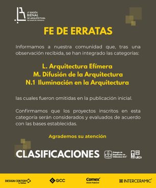 FE DE ERRATAS